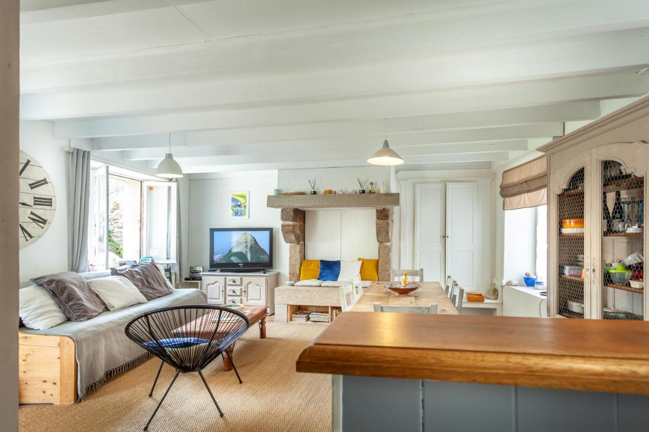 Cute Normandy Chaleureuse Maison Au Cap Levi Fermanville Exterior photo